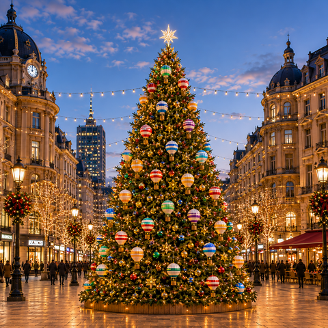 Adventski  i Božićni ukras za gradove